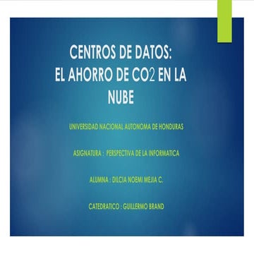 Centros de datos co2