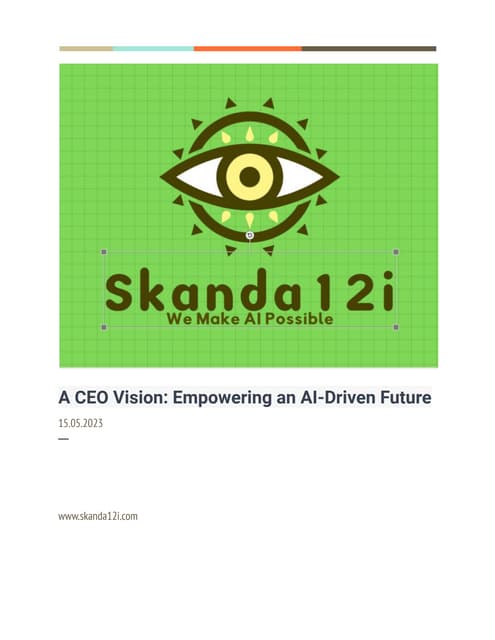 AI Vision Statement of a CEO