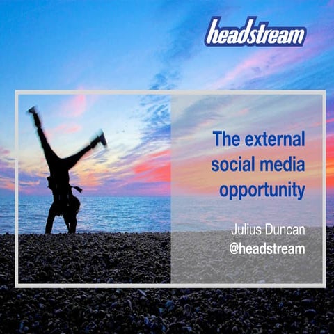 Social Media for CEOs - The External Opportunity