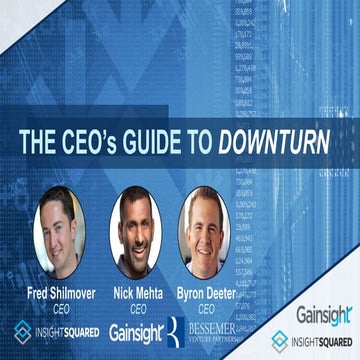 The CEO's Guide to Downturn