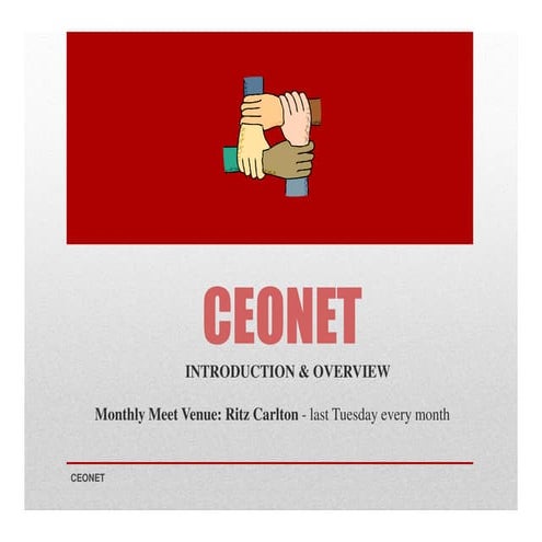 CEONET Introduction & Overview