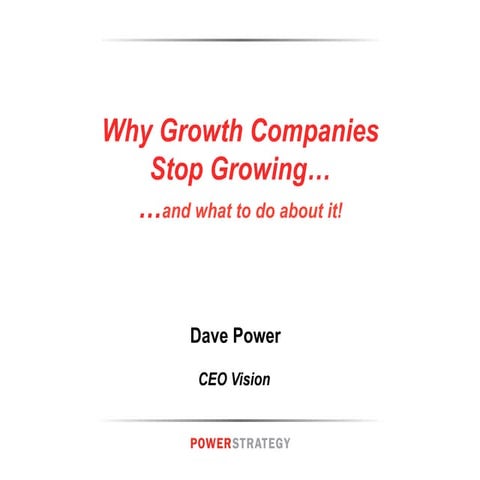 Ceo vision   dave power