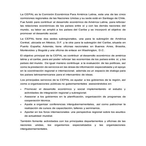 Teoría de la Dependencia de las Naciones. 