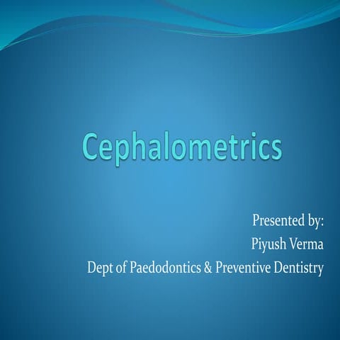 Cephalometrics
