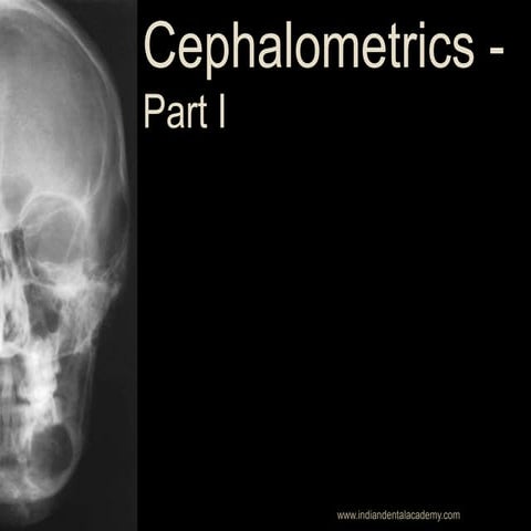 Cephalometrics  