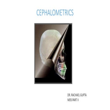Cephalometrics analysis