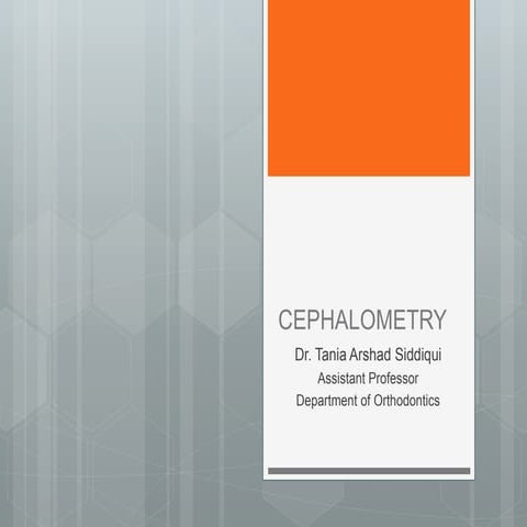Cephalometry
