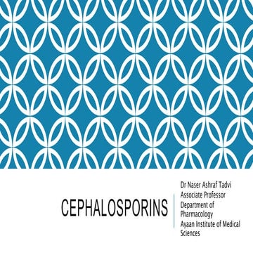 Cephalosporins 