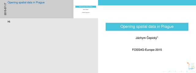 How Prague is opening data