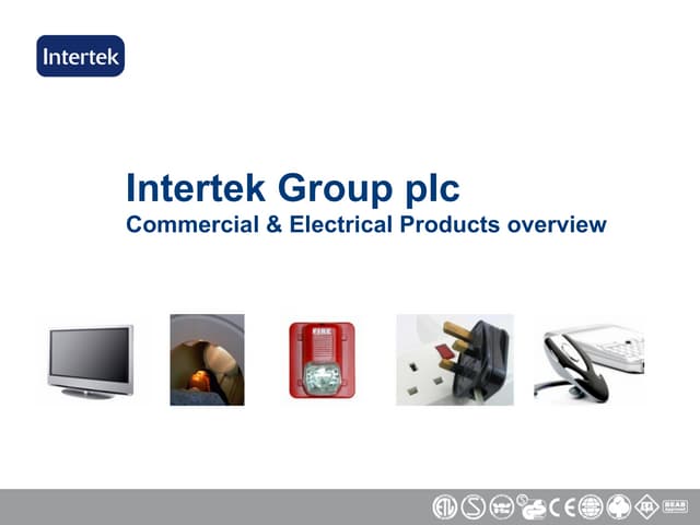 Intertek Testing Services Overview