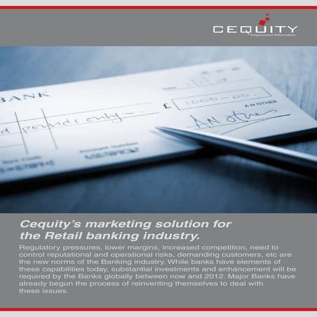 Cequity Ace For Retail Banks