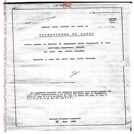 Costruzione di Ponti - Ceradini