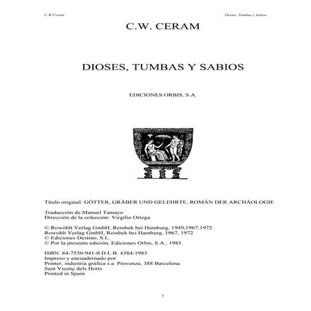 Ceram dioses tumbas y sabios 1