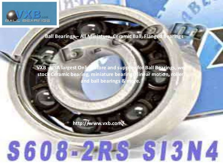 Ceramic Ball Bearings VXB Bearing online