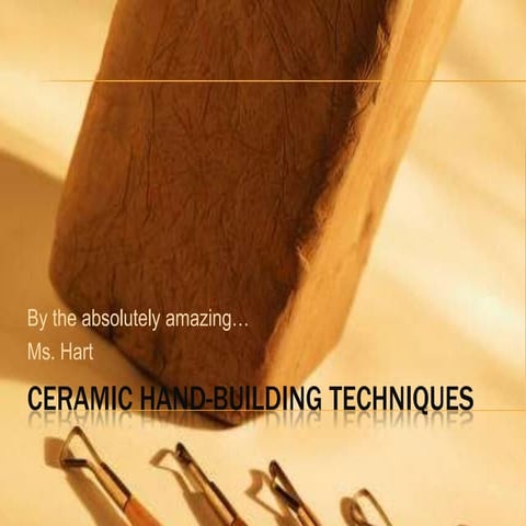Ceramic slab building techniques