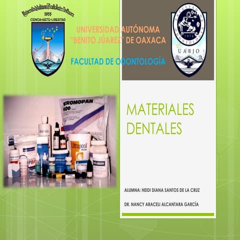 Ceras y modelinas-ODONTOLOGÍA