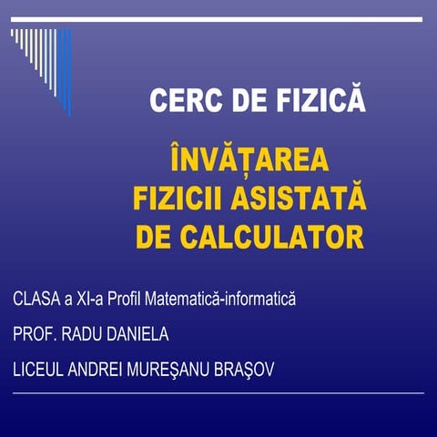 Cerc de fizica