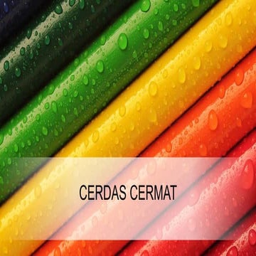 CERDAS CERMAT MENGEMBANGKAN KEMAMPUAN SISWA | PPT