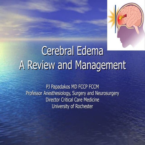 Cerebral Edema