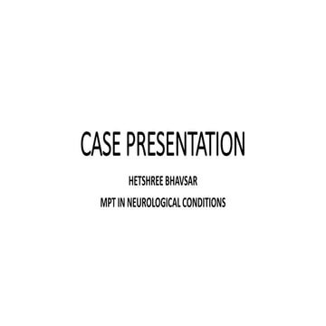 Cerebral Palsy - Case study.pptx