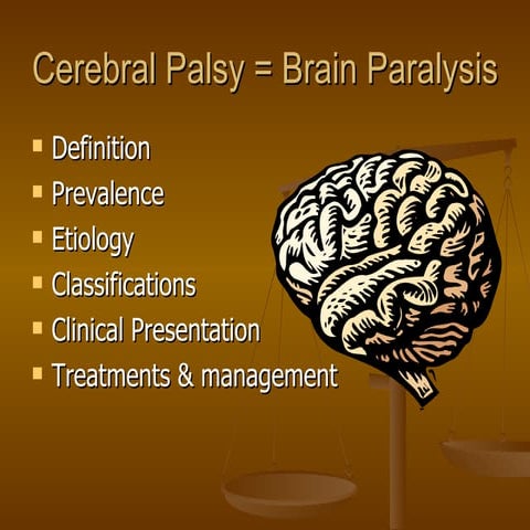 Cerebral palsy by padma