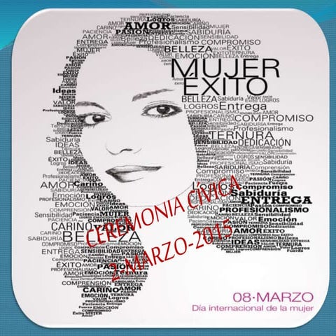 Ceremonia Civica 8 de Marzo 2015