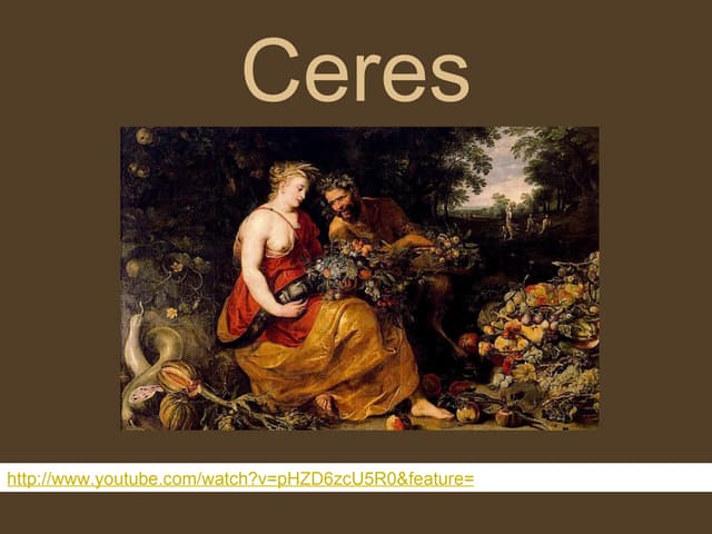 Mitologia ceres camila