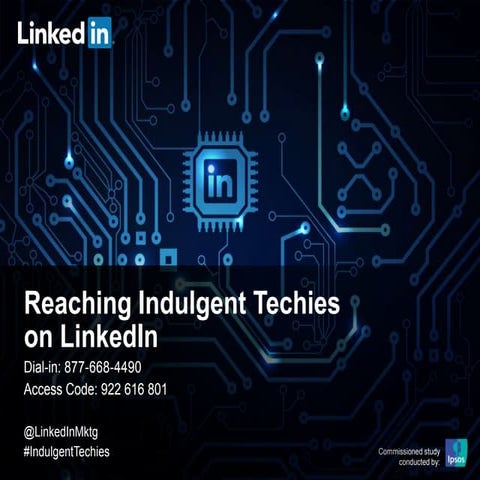 Reaching Indulgent Techies on LinkedIn