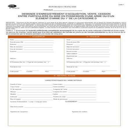 Comment Remplir Le Cerfa 12644*02 - Image to u