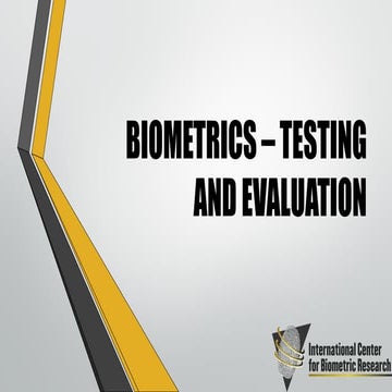 Cerias talk on testing and evaluation