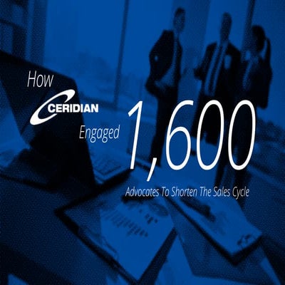 Advocate Marketing Case Study: Ceridian