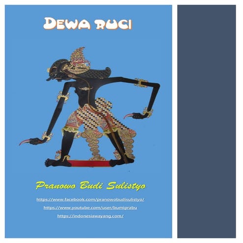 Wayang - Dewa ruci
