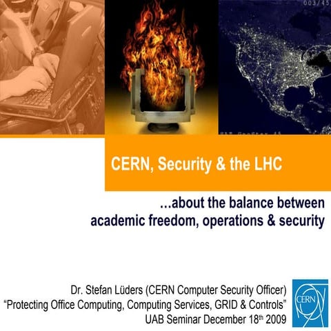 Cern Security  UAB-2009