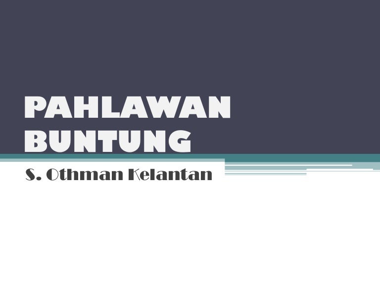 Cerpen Pahlawan Buntung