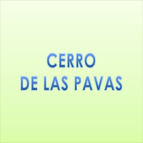 Cerro de Las Pavas