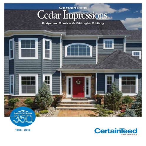 Certain teed shake and shingle siding