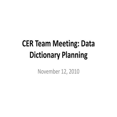 Research team meeting mrs