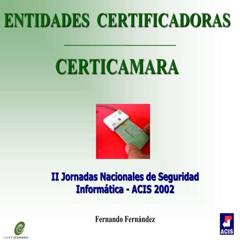 Certificación Digital