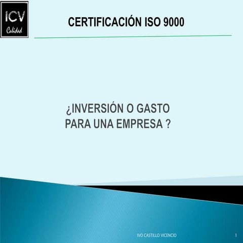 Certificación inversión o gasto