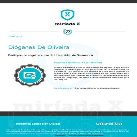 Certificado