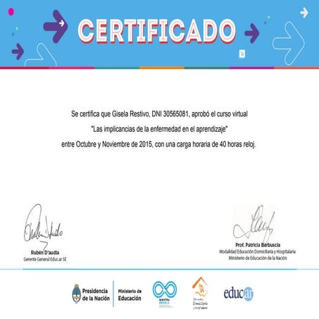 Certificado