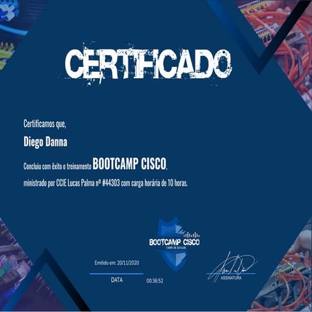 Treinamento BOOTCAMP CISCO