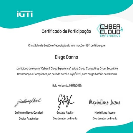 Cyber & Cloud Experience