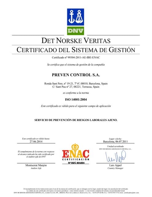 Certificat AEC | PDF