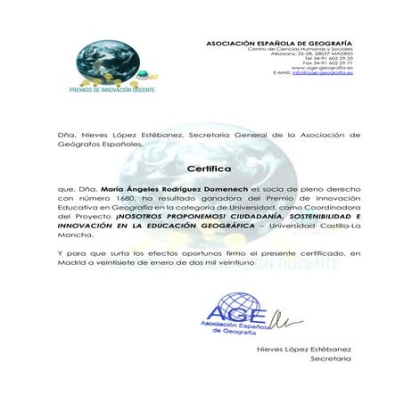 Certificado 