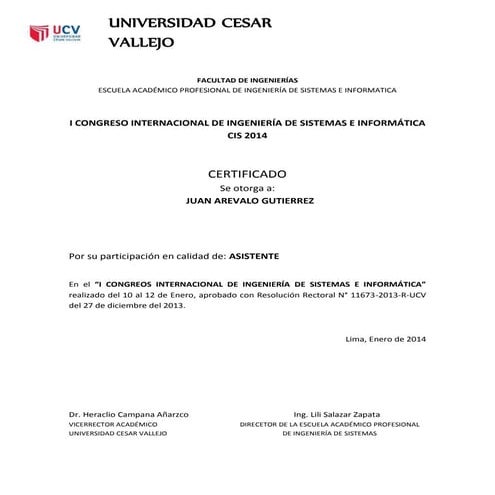 Certificado participantes
