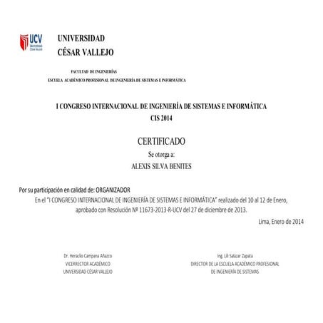 Certificado participantes