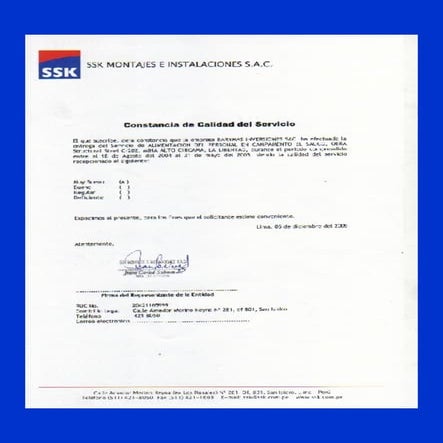 Certificados de calidad de block batab | PPTX