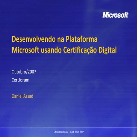 Certificados Digitais