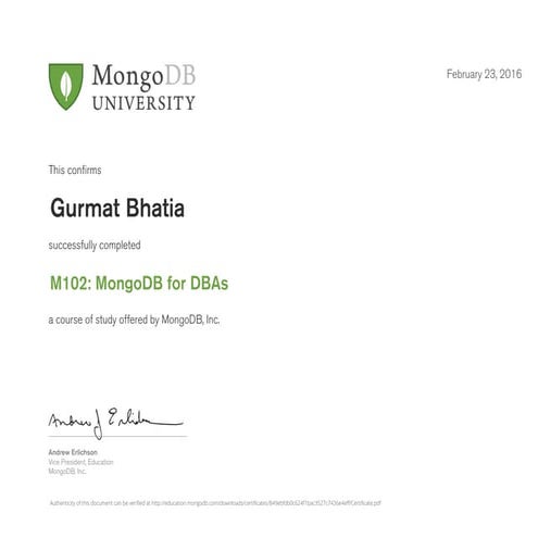 Certificate | PDF